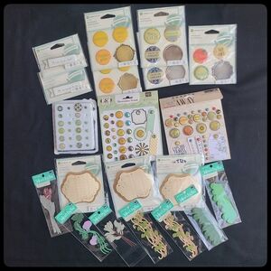Assorted Craft Embellishments Set